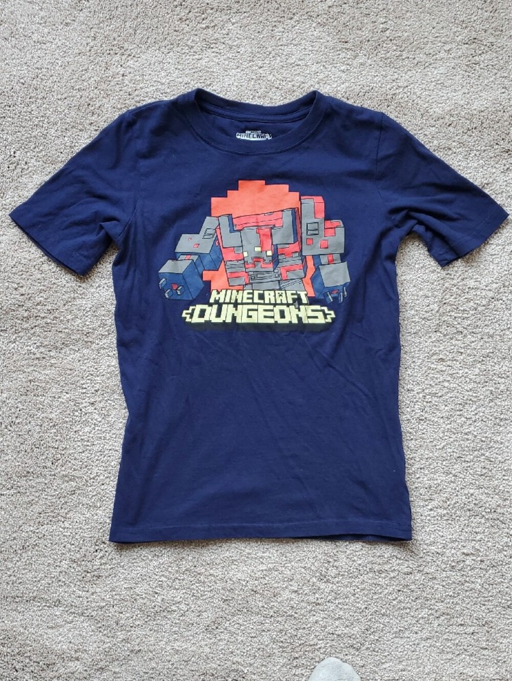 Minecraft Dungeons Boys Short Sleeve Tee Shirt Top Boys 14